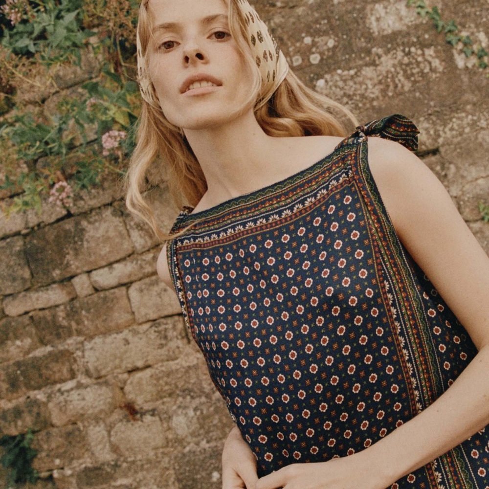 Dôen Malia Dress - Montmartre Foulard - Picture 3 of 7